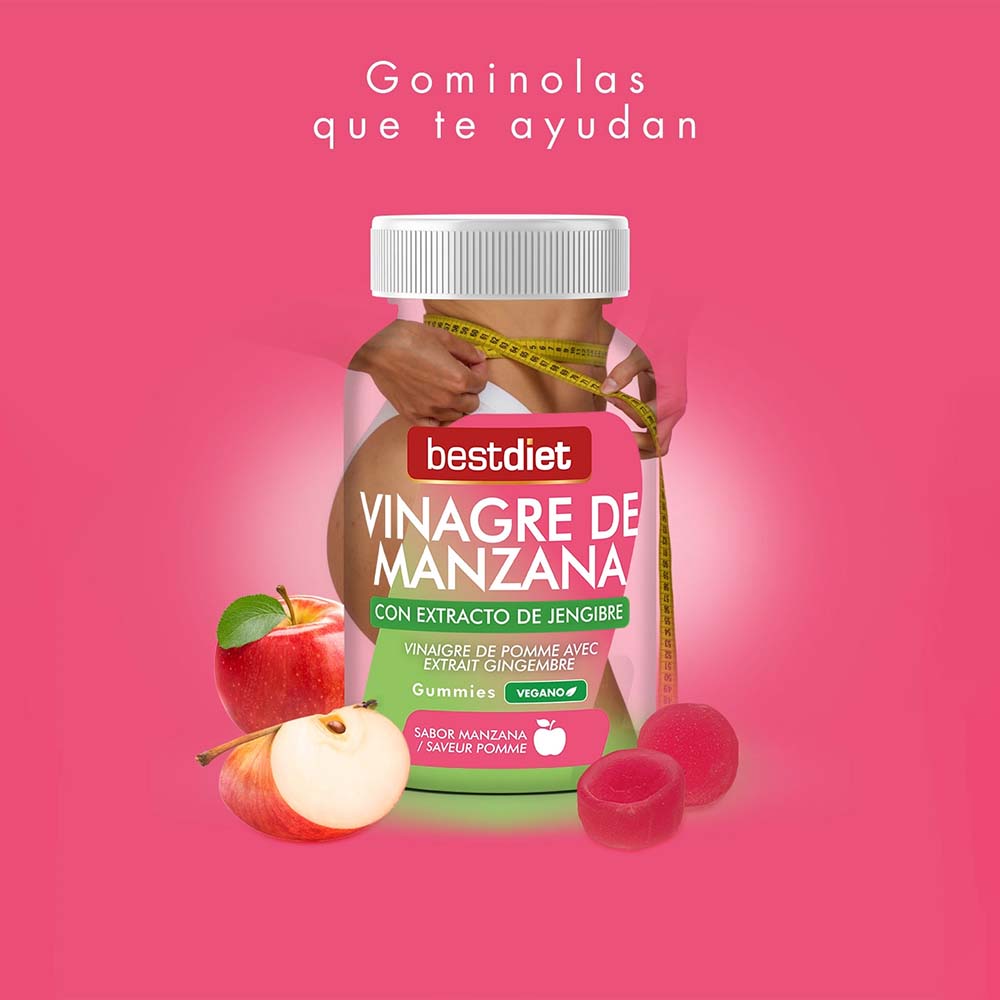Gomitas de Vinagre de Manzana para Adelgazar y Recuperar Energía ⚡⚡