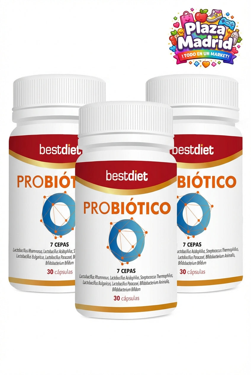 SUP Probiótico 30 Cápsulas - 3 botes