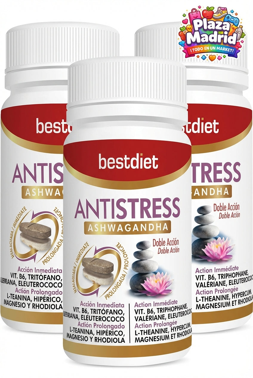 SUP Antiestrés Doble Acción 30 Comprimidos – Relajación y Energía Positiva