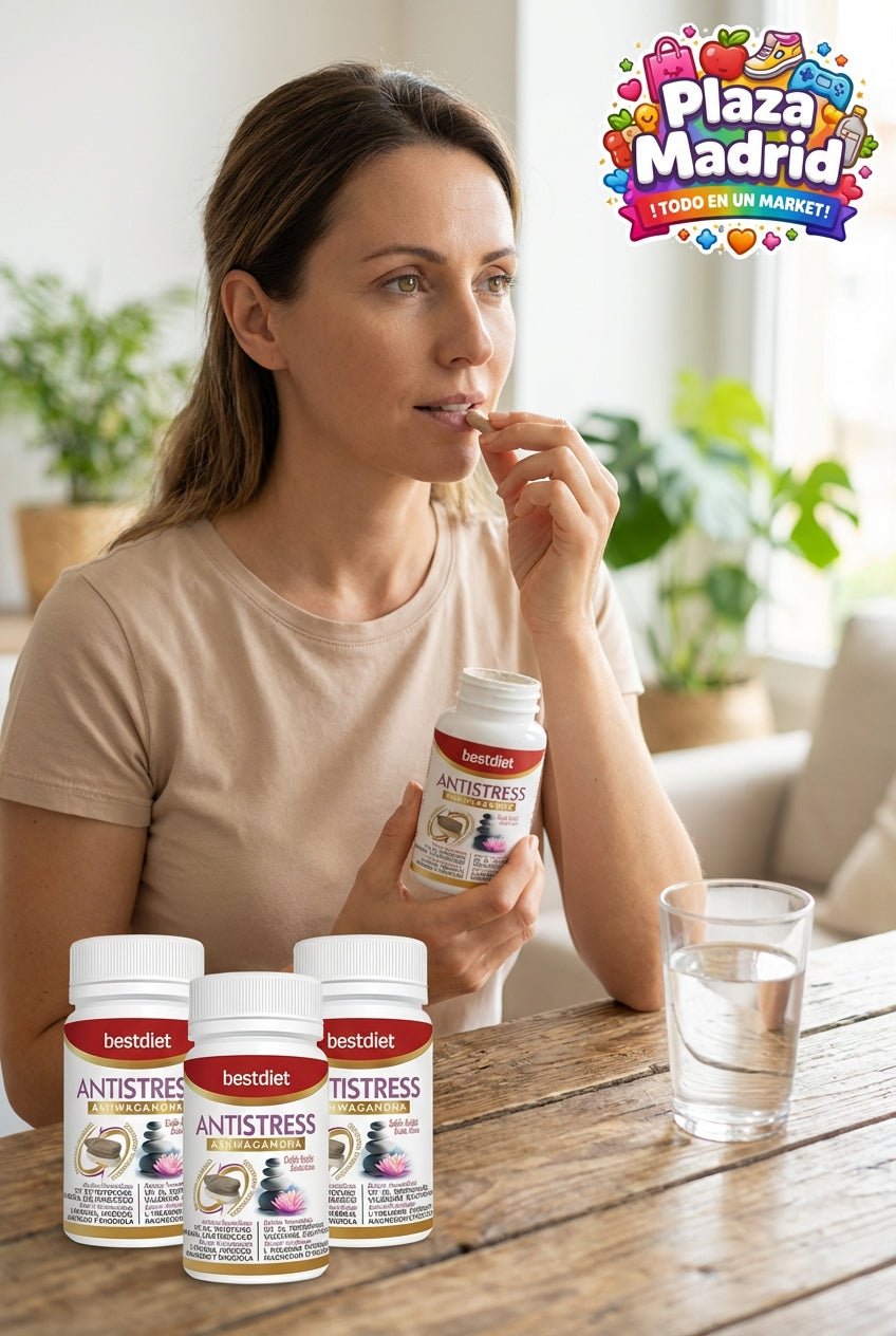SUP Antiestrés Doble Acción 30 Comprimidos – Relajación y Energía Positiva